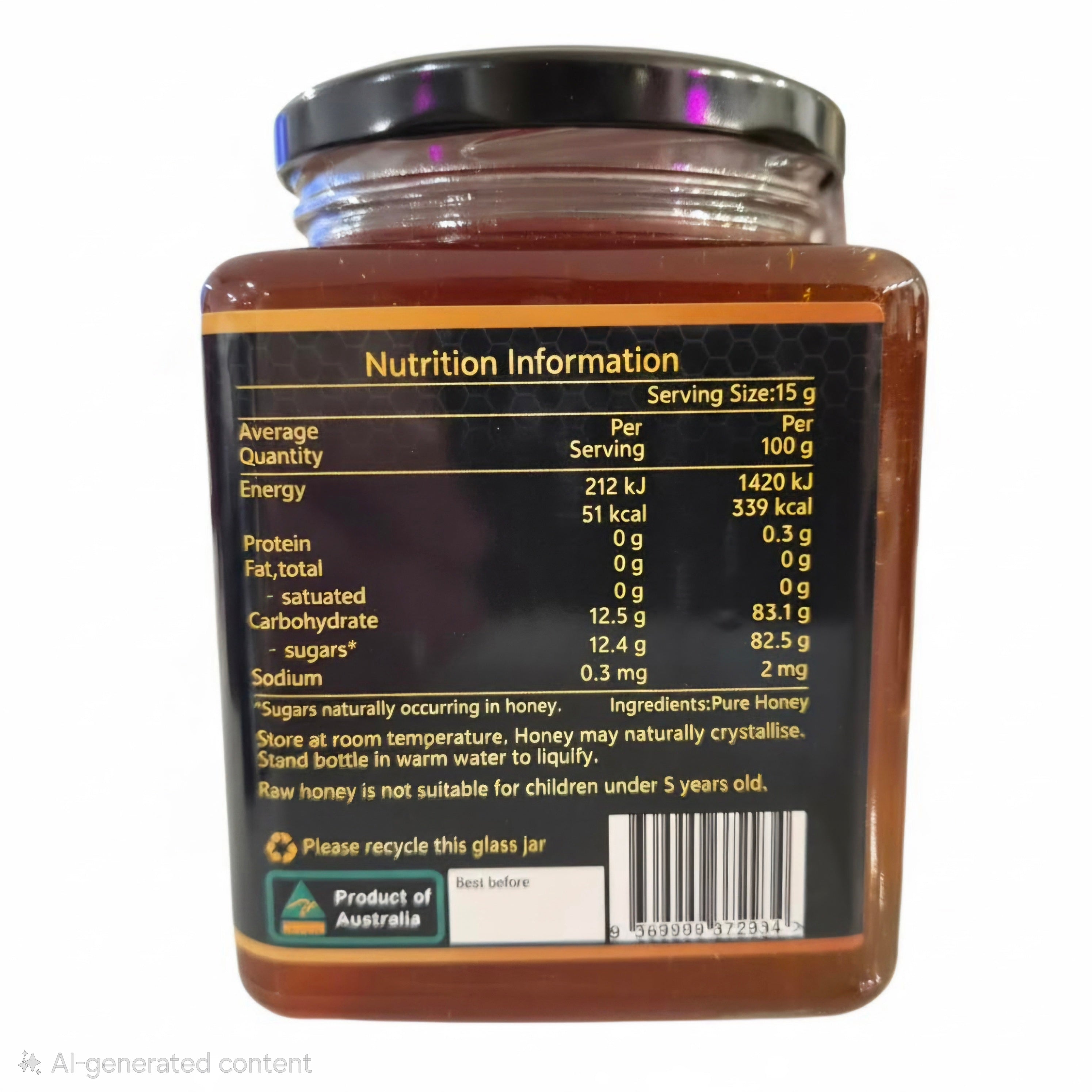 Premium Queensland Honey 1kg