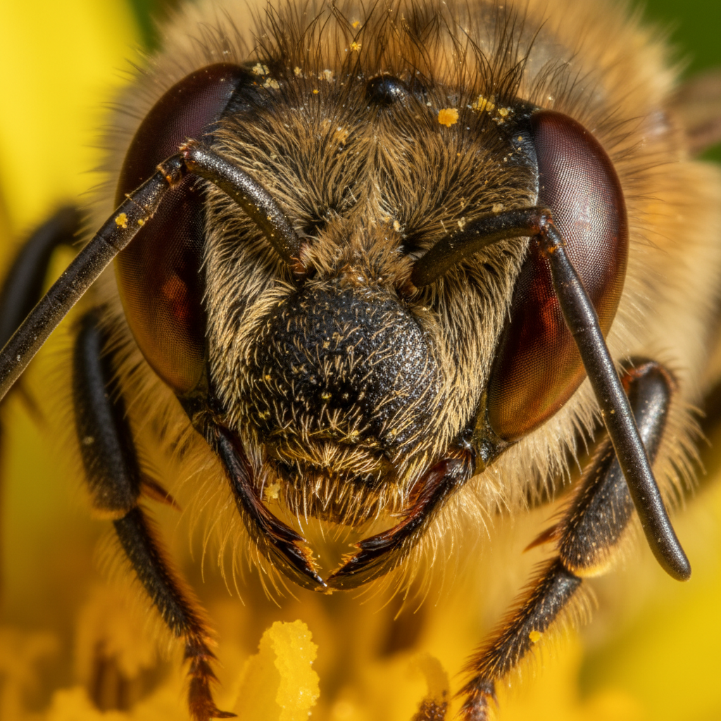 Bee close up